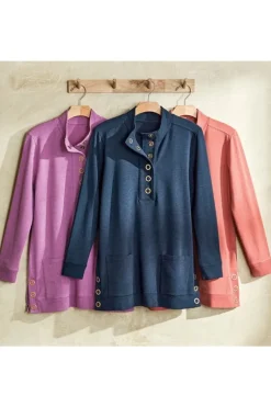 Soft Surroundings Tops|Tunics & Leggings-Lakshmi Pullover Tunic