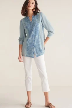 Soft Surroundings Tops-Las Olas Shirt