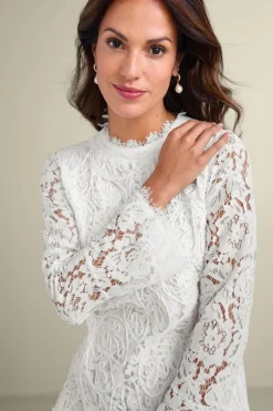Soft Surroundings Tops-Lilith Lace Top