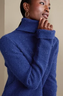 Soft Surroundings Tops|Sweaters & Cardigans-Linley Sequin Sweater