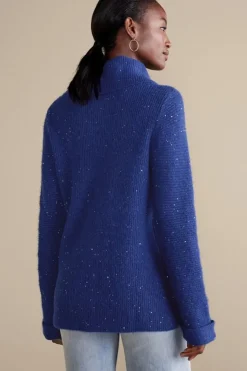 Soft Surroundings Tops|Sweaters & Cardigans-Linley Sequin Sweater