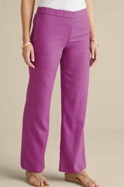 Soft Surroundings Pants-Lizette Wide-Leg Pant