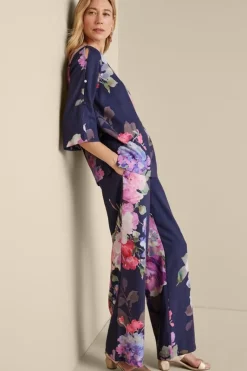 Soft Surroundings Pants-Lizette Wide-Leg Pant