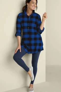 Soft Surroundings Tops|Tunics & Leggings-Mad About Plaid Tunic