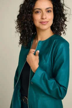 Soft Surroundings Toppers|Jackets & Coats-Marfa Leather Jacket