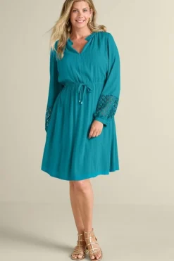 Soft Surroundings Dresses-Meara Gauze Dress