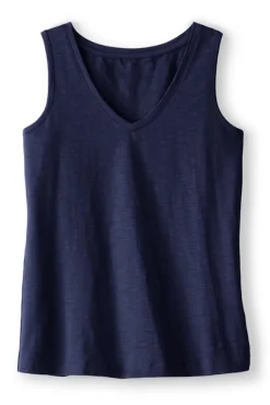 Soft Surroundings Tops-Mistral Supima Slub Tank