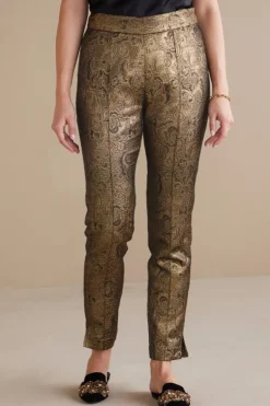 Soft Surroundings Pants-Nevina Jacquard Trouser