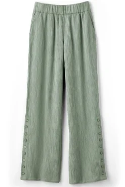 Soft Surroundings Pants-Oceo Gauze Wide-Leg Pants