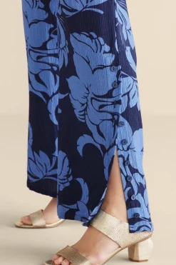 Soft Surroundings Pants-Oceo Gauze Wide-Leg Pants