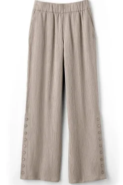 Soft Surroundings Pants-Oceo Gauze Wide-Leg Pants
