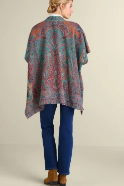 Soft Surroundings Scarves & Wraps-Rhea Woven Kimono Wrap