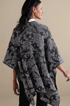Soft Surroundings Scarves & Wraps-Rian Jacquard Ruana