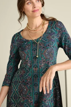 Soft Surroundings Dresses-Santiago 3/4 Sleeve Dress