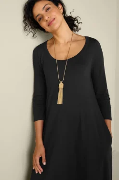 Soft Surroundings Dresses-Santiago 3/4 Sleeve Dress