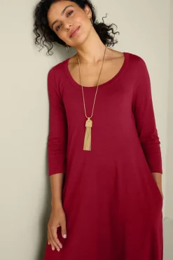 Soft Surroundings Dresses-Santiago 3/4 Sleeve Dress