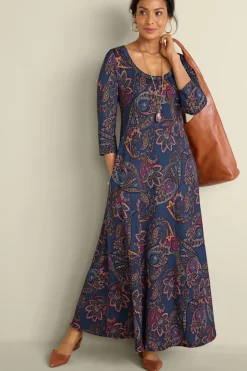 Soft Surroundings Dresses-Santiago 3/4 Sleeve Dress