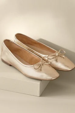 Soft Surroundings Shoes-Schutz Arissa Bow Ballet Flat