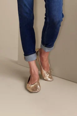 Soft Surroundings Shoes-Schutz Arissa Bow Ballet Flat