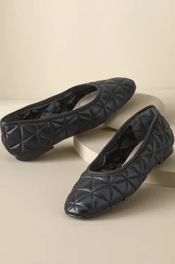 Soft Surroundings Shoes-Schutz Arissa Quilted Ballet Flat