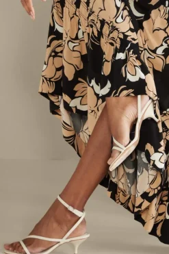 Soft Surroundings Shoes-Schutz Helene Kitten Heel Sandal