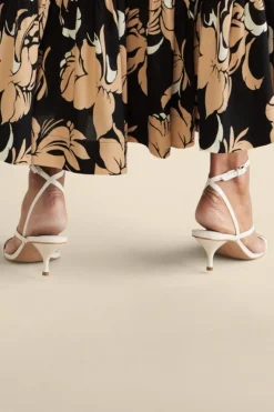 Soft Surroundings Shoes-Schutz Helene Kitten Heel Sandal