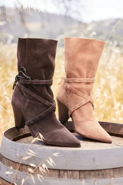 Soft Surroundings Shoes-Schutz Portia Belted Bootie