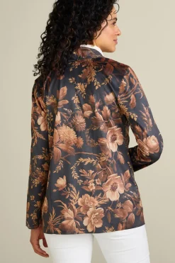 Soft Surroundings Toppers|Jackets & Coats-Shape Drape Faux Suede Jacket