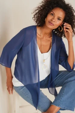 Soft Surroundings Toppers|Jackets & Coats-Silk Undercover Topper