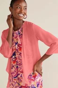 Soft Surroundings Toppers|Jackets & Coats-Silk Undercover Topper