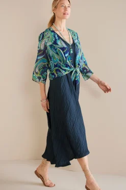 Soft Surroundings Toppers|Jackets & Coats-Silk Undercover Topper