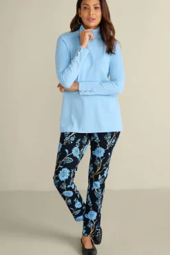 Soft Surroundings Pants-Soft Essential Ponte Slim Leg Pants