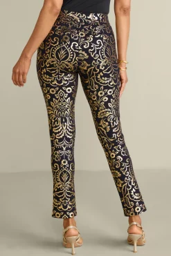 Soft Surroundings Pants-Soft Essential Ponte Slim Leg Pants