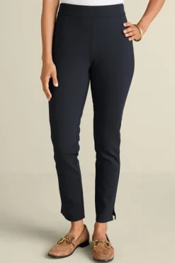 Soft Surroundings Pants-Soft Essential Ponte Slim Leg Pants