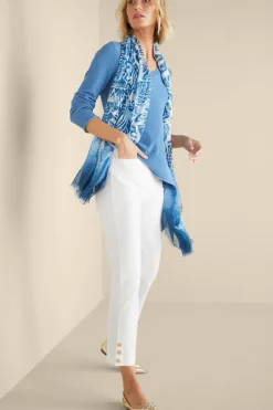 Soft Surroundings Pants-Soft Essential Superla Slim Leg Crop Pants