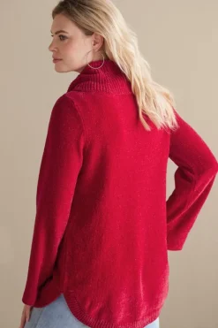 Soft Surroundings Tops|Sweaters & Cardigans-Soft Winds Chenille Tunic Sweater