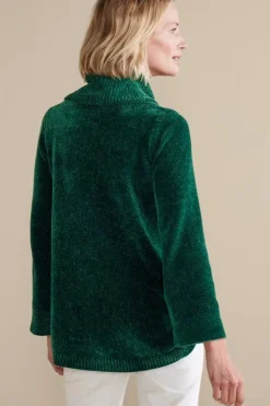Soft Surroundings Tops|Sweaters & Cardigans-Soft Winds Chenille Tunic Sweater