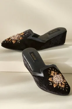 Soft Surroundings Shoes-Solana Embellished Slide