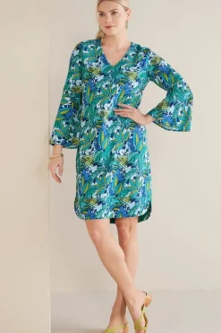 Soft Surroundings Dresses-Soleil Linen Blend Dress