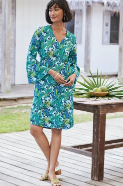 Soft Surroundings Dresses-Soleil Linen Blend Dress