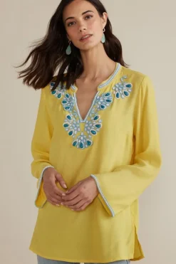 Soft Surroundings Tops-Soraya Embellished Tunic