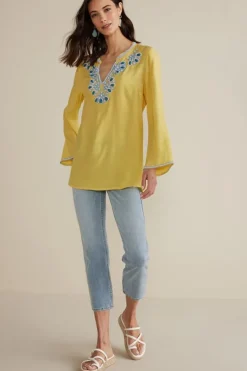 Soft Surroundings Tops-Soraya Embellished Tunic