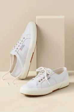 Soft Surroundings Shoes-Superga Leather Sneaker