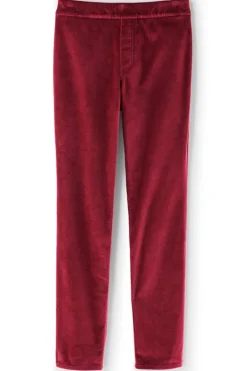 Soft Surroundings Pants-Sutton Velveteen Pull-On Slim Leg Pants