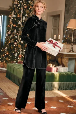 Soft Surroundings Tops-Tai Velvet Tunic