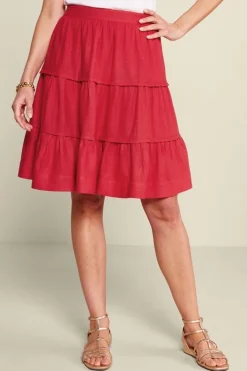 Soft Surroundings Skirts-Talisa Linen Blend Skirt