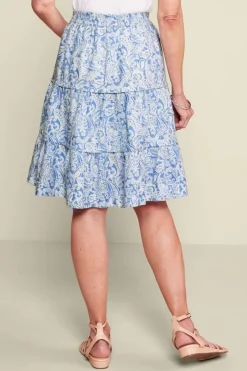 Soft Surroundings Skirts-Talisa Linen Blend Skirt