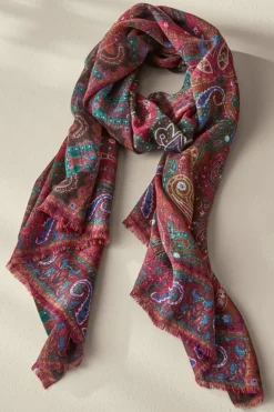 Soft Surroundings Scarves & Wraps-Tamara Paisley Scarf