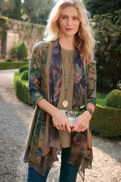 Soft Surroundings Toppers-Tea Gardens Topper