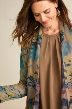 Soft Surroundings Toppers-Tea Gardens Topper